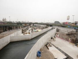 Lais Puzzle - Bauarbeiten am Fluss Rimac - Lima - Peru - 500 & 1.000 Teile