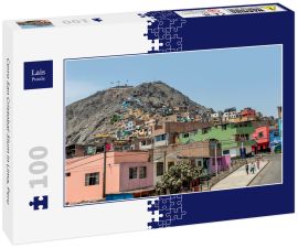 Lais Puzzle - Cerro San Cristobal-Slum in Lima, Peru - 100 Teile
