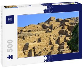 Lais Puzzle - Huaca Pucllana - eine Tonpyramide im Bezirk Miraflores in Zentral-Lima, Peru - 500 Teile