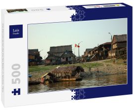 Lais Puzzle - Die Elendsviertel des Dorfes Belen in Iquitos, Peru - 500 Teile