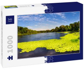 Lais Puzzle - Panoramablick auf den Marañon-Fluss im Pacaya Samiria Reservat in Peru, in der Nähe von Iquitos. Der Fluss der Spiegel - 1.000 Teile