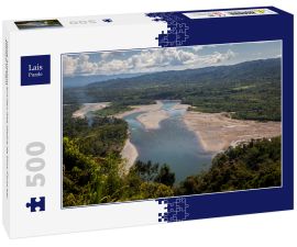 Lais Puzzle - Hohe Aussicht auf den Alta Madre de Dios-Fluss bei Atalaya in Peru - 500 Teile