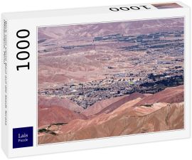 Lais Puzzle - Blick vom Cerro Baul auf die Stadt Torata (Moquegua, Peru) - 1.000 Teile
