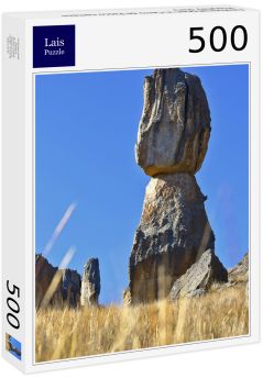 Lais Puzzle - Felsformationen in Cerro de Pasco namens Huayllay, Peru - 500 Teile