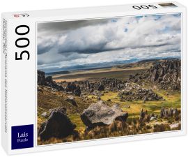 Lais Puzzle - Horizontales Panorama des Nationalreservats Huayllay, Peru - 500 Teile