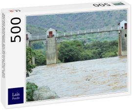 Lais Puzzle - Samba-Schleuse am Quiroz-Fluss am San-Lorenzo-Staudamm in Piura, Peru - 500 Teile