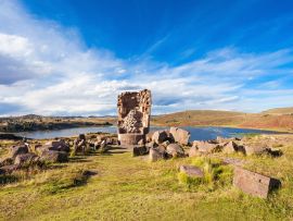 Lais Puzzle - Sillustani, Umayo-See, Peru - 500 & 1.000 Teile
