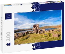 Lais Puzzle - Sillustani, Umayo-See, Peru - 200 Teile