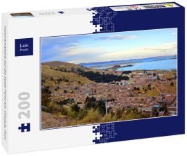 Lais Puzzle - Panoramablick auf die Stadt Puno am Titicaca, Peru - 200 Teile