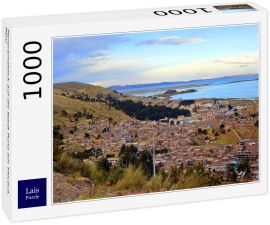 Lais Puzzle - Panoramablick auf die Stadt Puno am Titicaca, Peru - 1.000 Teile