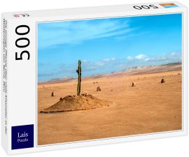 Lais Puzzle - Die einzige Pflanze über viele Kilometer in der Wüstenregion von Tacna, Peru - 500 Teile