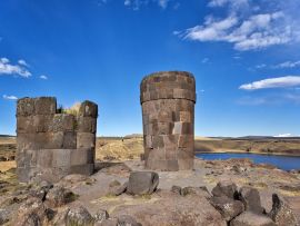 Lais Puzzle - Chullpas bei Sillustani, Peru - 500 & 1.000 Teile