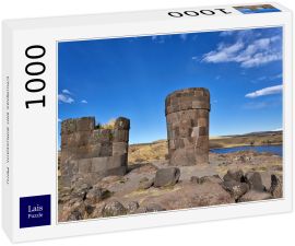 Lais Puzzle - Chullpas bei Sillustani, Peru - 1.000 Teile