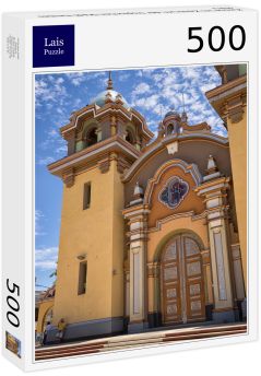 Lais Puzzle - Kirche im Zentrum der tropischen Stadt Tumbes Peru - 500 Teile