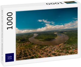 Lais Puzzle - Blick auf den Ucayali-Fluss zur Mittagszeit, Peru - 1.000 Teile
