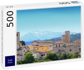 Lais Puzzle - Ascoli Piceno, Blick auf das historische Zentrum - 500 Teile