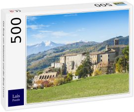Lais Puzzle - Die Burg von Nidastore und der Berg Cucco - 500 Teile