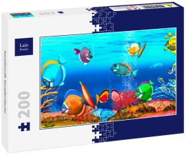 Lais Puzzle - Korallenriff, Korallenfische - 200 Teile