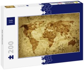 Lais Puzzle - Alte Weltkarte - 200 Teile