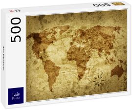 Lais Puzzle - Alte Weltkarte - 500 Teile
