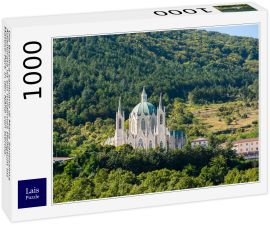 Lais Puzzle - Die Basilica santuario di Maria Santissima Addolorata ist ein modernes Heiligtum im Matese-Park in der Nähe von Isernia. - 1.000 Teile