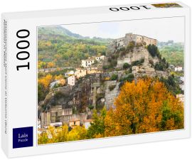 Lais Puzzle - Mittelalterliches Dorf Cerro al Volturno (Burg Pandone) in Molise - 1.000 Teile