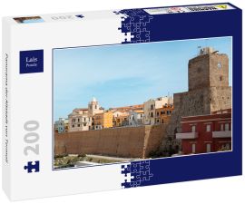 Lais Puzzle - Panorama der Altstadt von Termoli - 200 Teile