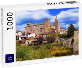 Lais Puzzle - Beeindruckendes mittelalterliches Kloster und Schloss von Bormida in der Region Asti im Piemont, Italien - 1.000 Teile