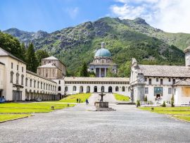 Lais Puzzle - Heiligtum von Oropa. Heiligtum in den Bergen von Biella, Piemont Italien - 500 & 1.000 Teile