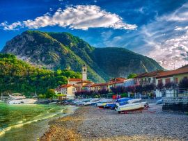 Lais Puzzle - Fischerdorf Feriolo am Lago Maggiore, Piemont, Italien - 500 & 1.000 Teile