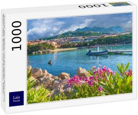 Lais Puzzle - Ansicht des Hafens und des Dorfes Porto Cervo, Region Olbia Tempio, Insel Sardinien, Italien - 1.000 Teile