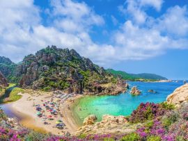 Lais Puzzle - Landschaft der Costa Paradiso mit dem Strand Li Cossi, Sardinien - 500 & 1.000 Teile
