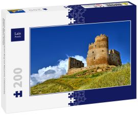Lais Puzzle - Ansicht der mittelalterlichen Burg von Mazzarino, Caltanissetta, Sizilien, Italien, Europa - 200 Teile