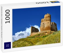 Lais Puzzle - Ansicht der mittelalterlichen Burg von Mazzarino, Caltanissetta, Sizilien, Italien, Europa - 1.000 Teile