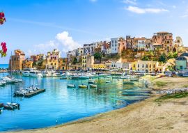 Lais Puzzle - Sizilianischer Hafen von Castellammare del Golfo, erstaunliches Küstendorf der Insel Sizilien, Provinz Trapani, Italien - 500 Teile