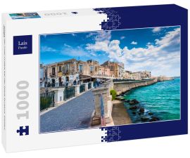 Lais Puzzle - Küste der Insel Ortigia bei der Stadt Syrakus, Sizilien, Italien - 1.000 Teile
