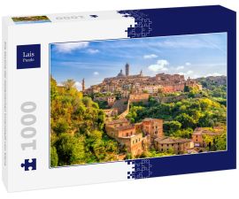 Lais Puzzle - Die Skyline der italienischen Innenstadt von Siena - 1.000 Teile