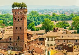 Lais Puzzle - Lucca, mittelalterliche Stadt - Blick von oben - 500 & 1.000 Teile