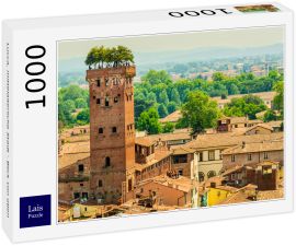 Lais Puzzle - Lucca, mittelalterliche Stadt - Blick von oben - 1.000 Teile