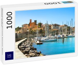 Lais Puzzle - Wasserfront der Kleinstadt Talamone. Region Grosseto, Toskana - 1.000 Teile