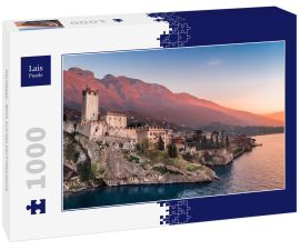 Lais Puzzle - Gardasee - Blick auf das Dorf Malcesine - 1.000 Teile