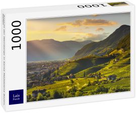 Lais Puzzle - Ansicht der Weinberge in Santa Maddalena Bozen, Italien - 1.000 Teile
