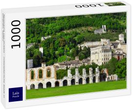 Lais Puzzle - Panorama von Gubbio - mittelalterliche Stadt in Umbrien, Italien - 1.000 Teile