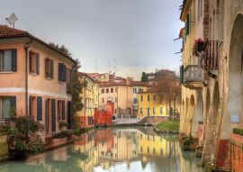 Lais Puzzle - Treviso romantisches Stadtbild Italien - 500 & 1.000 Teile