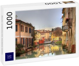 Lais Puzzle - Treviso romantisches Stadtbild Italien - 1.000 Teile