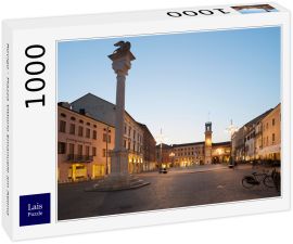 Lais Puzzle - Rovigo - Piazza Vittorio Emanuele am Abend - 1.000 Teile