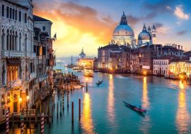 Lais Puzzle - Venedig bei Sonnenuntergang - 500 & 1.000 Teile