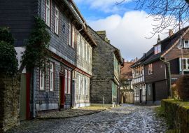 Lais Puzzle - Fachwerkhäuser in Goslar, Deutschland - 500 & 1.000 Teile