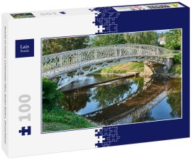 Lais Puzzle - Brücke im Garten, Lichtentaler Allee, Baden Baden, Deutschland - 100 Teile