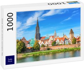 Lais Puzzle - Stadt Ulm an einem sonnigen Tag - 1.000 Teile
